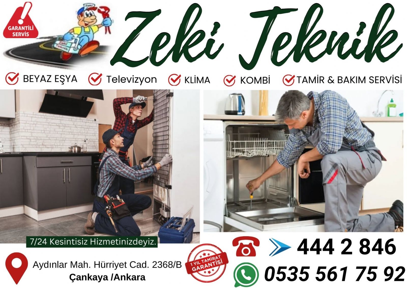 Dikmen Beyaz Eşya Servisi
